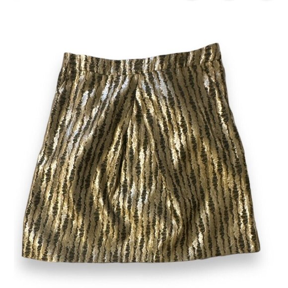 Eloquii Skiry Gold Textured Jacquard Tinsel Fun Fancy Party Plus 22 New w tags - Picture 1 of 8